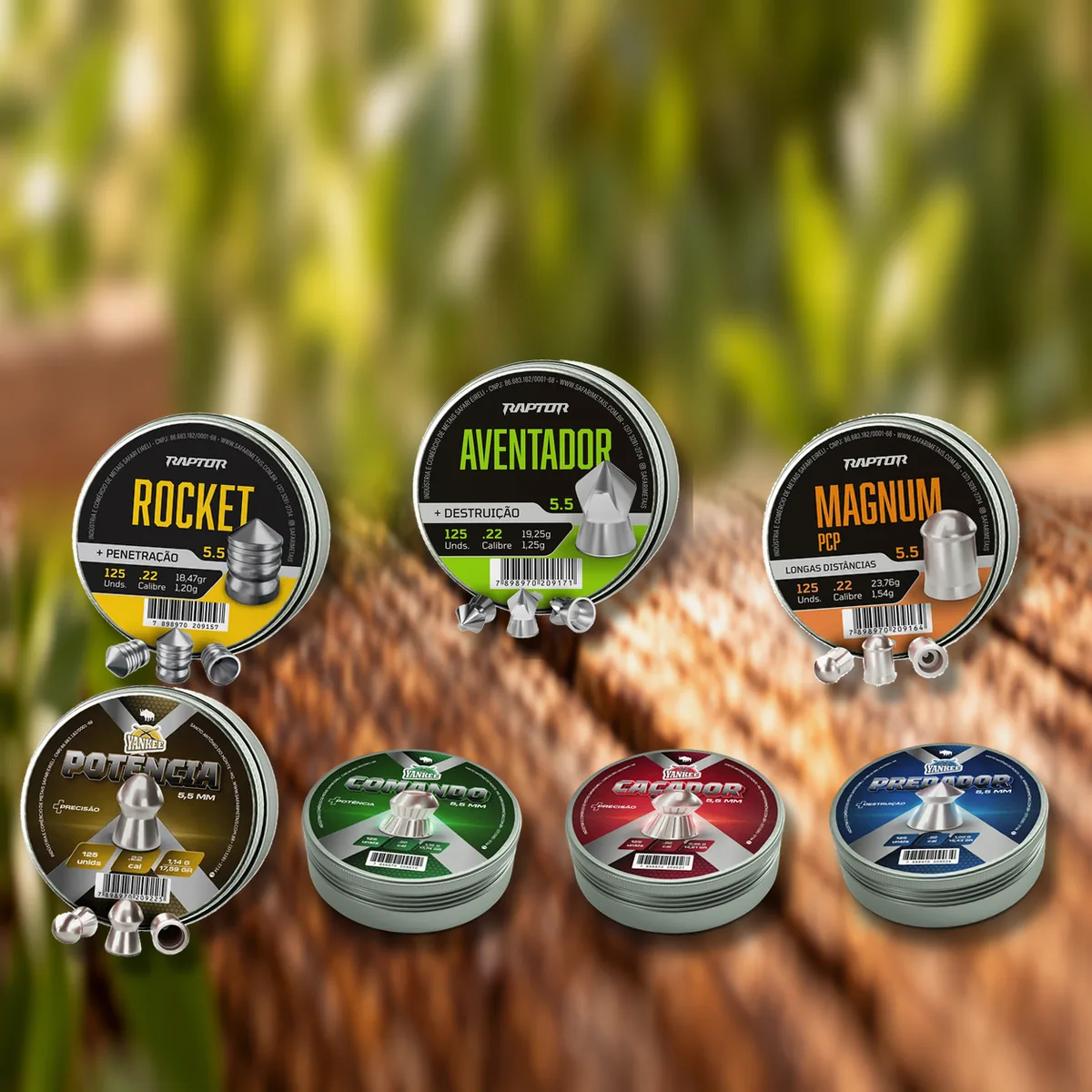 Kit Coleção Savana · 7 modelos